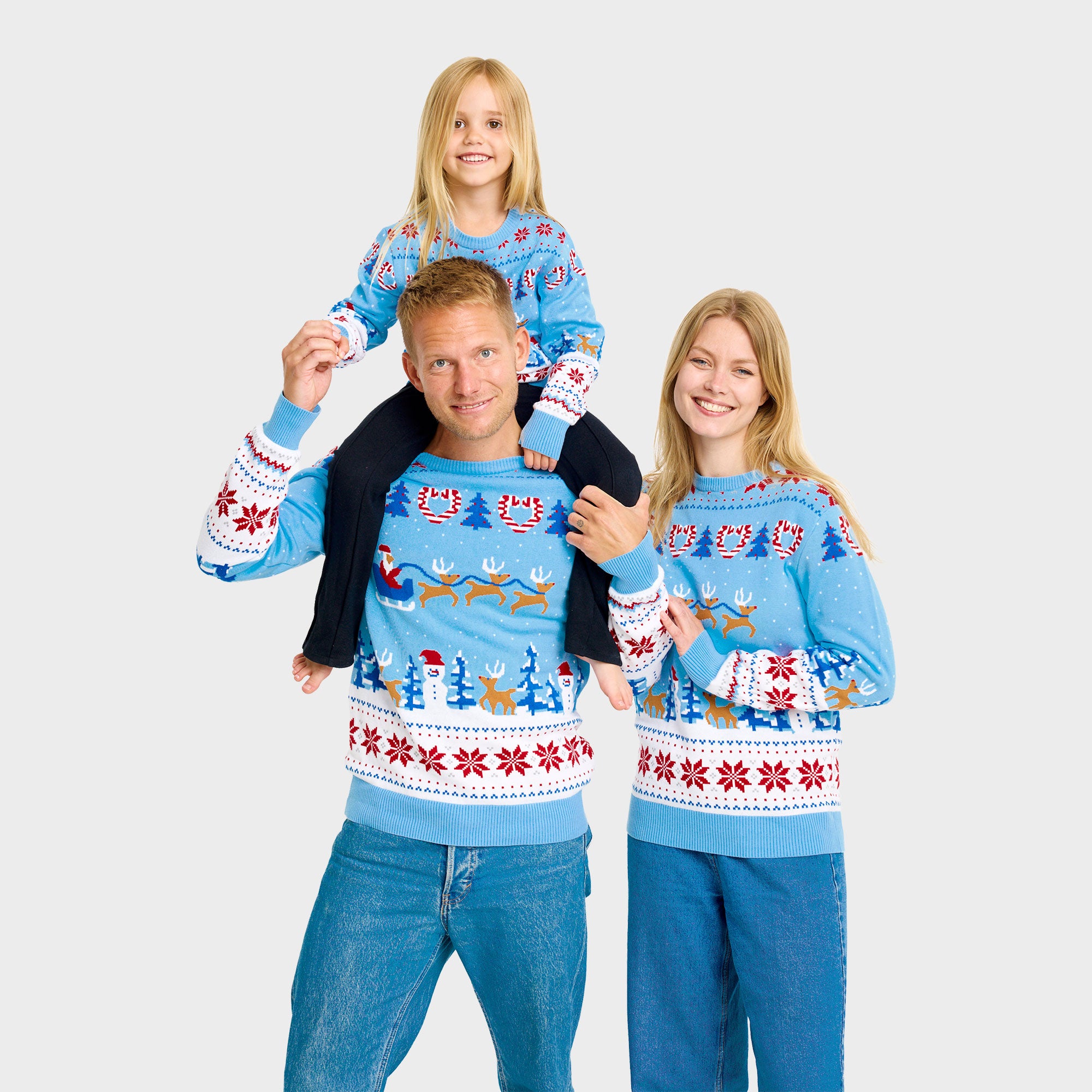 Christmas wonderland julesweater - Dame.